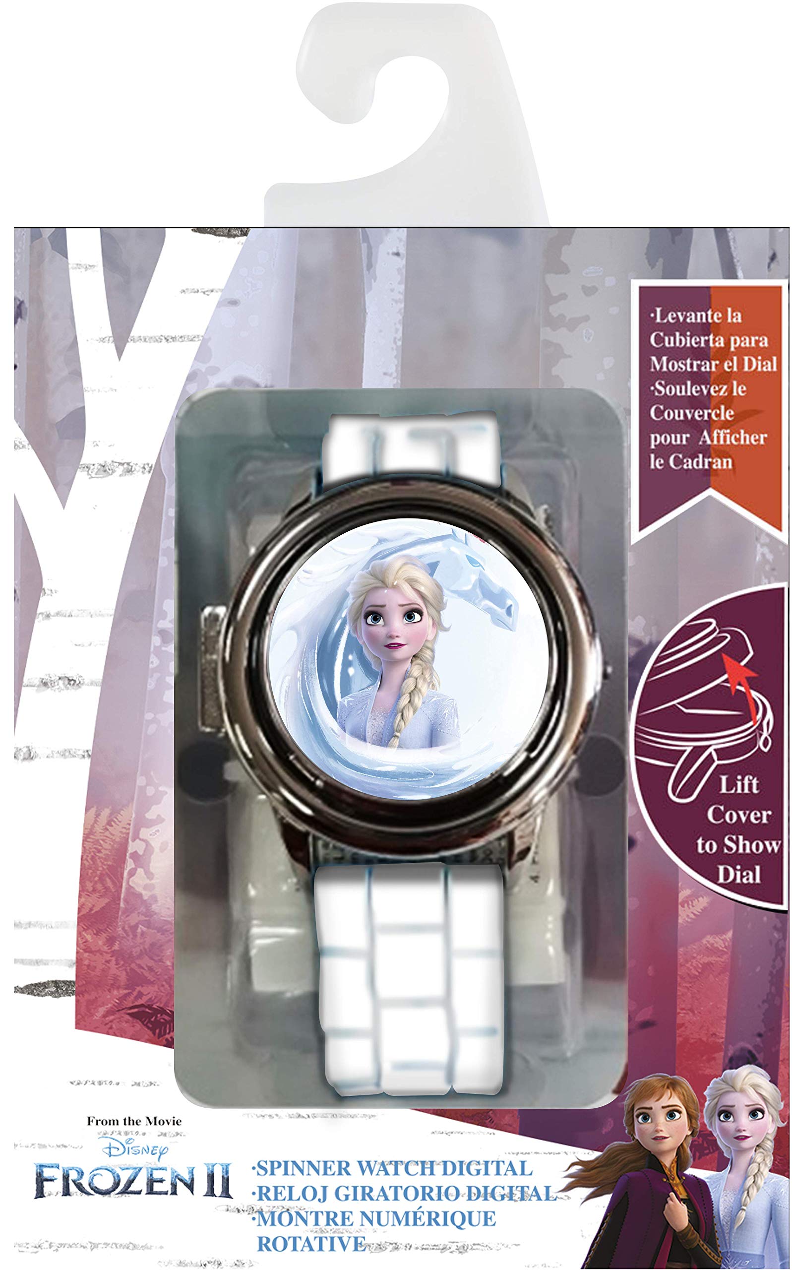 Kids Licensing |Montre Numérique Pour Enfants + Portefeuille | Horloge Gelée | Portefeuille Frozen | Ensemble Montre Et Portefeuille Pour Enfants | Portefeuille Frozen Cartoon Pour Enfants