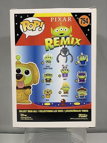 Miniatura 3 de Funko Pop! Disney: Pixar Alien Remix - Figura de vinilo flocado Alien as Dug