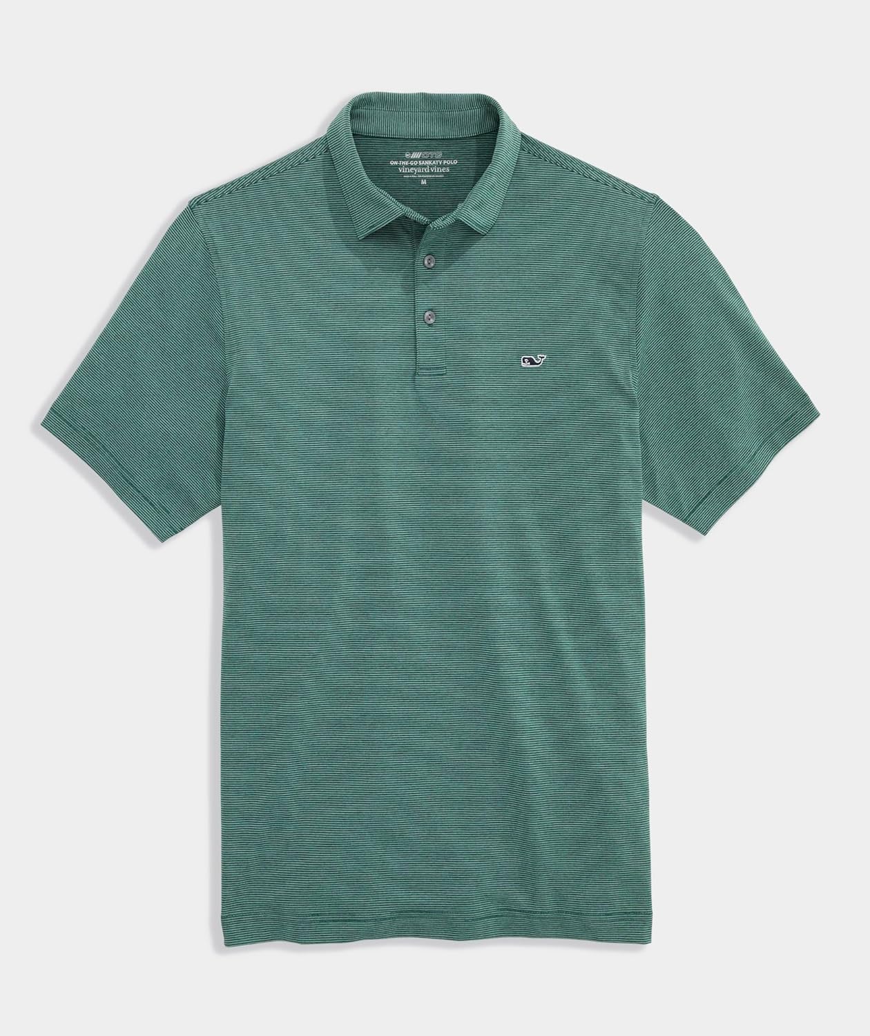 Vineyard Vines Mens St. Jean Stripe Sankaty Performance Polo - Image 2