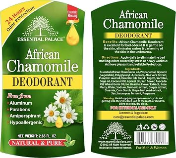 Essential Palace Deodorant 2.65 Fl.Oz - African Chamomile