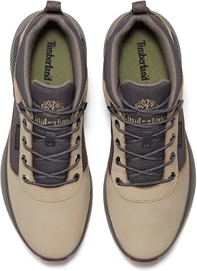 Timberland Men's Field Trekker Sneaker Boot, Light Beige Nubuck