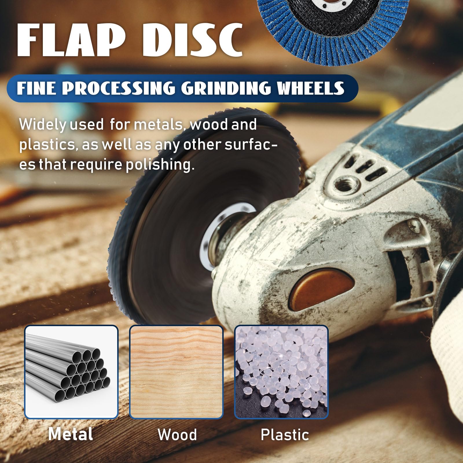 4 5 Inch Aluminum Oxide Flap Discs For Angle Grinder 80 Pcs Flap Discs 4-5-inch-aluminum-oxide-flap-discs-for-angle-grinder-80-pcs-flap-discs