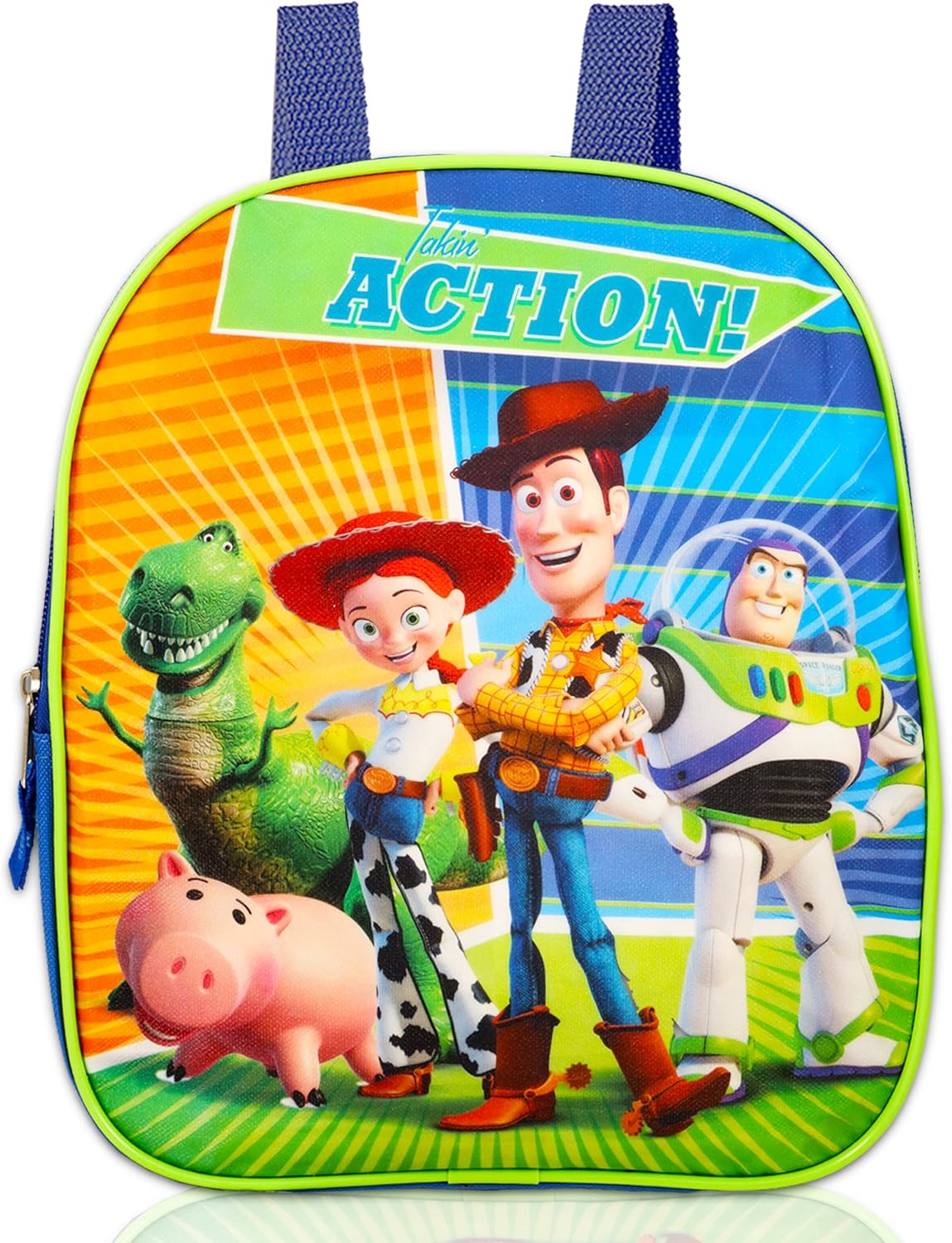 Toy Story Mini Backpack Set - Bundle of an 11" Woody and Buzz Lightyear Backpack and Stickers | Disney Toy Story School Supplies for Toddlers and Kids - Image 6