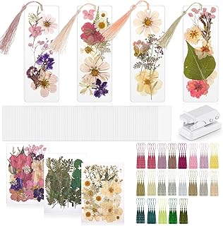 376 Pcs DIY Bookmark Making Kit, 150 Bookmark Laminating Pouches Bulk wi...