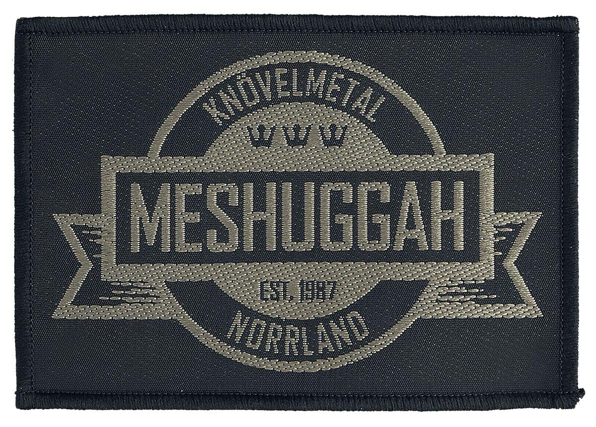 Razamataz Unisex Black Meshuggah Crest Patch Multicolour