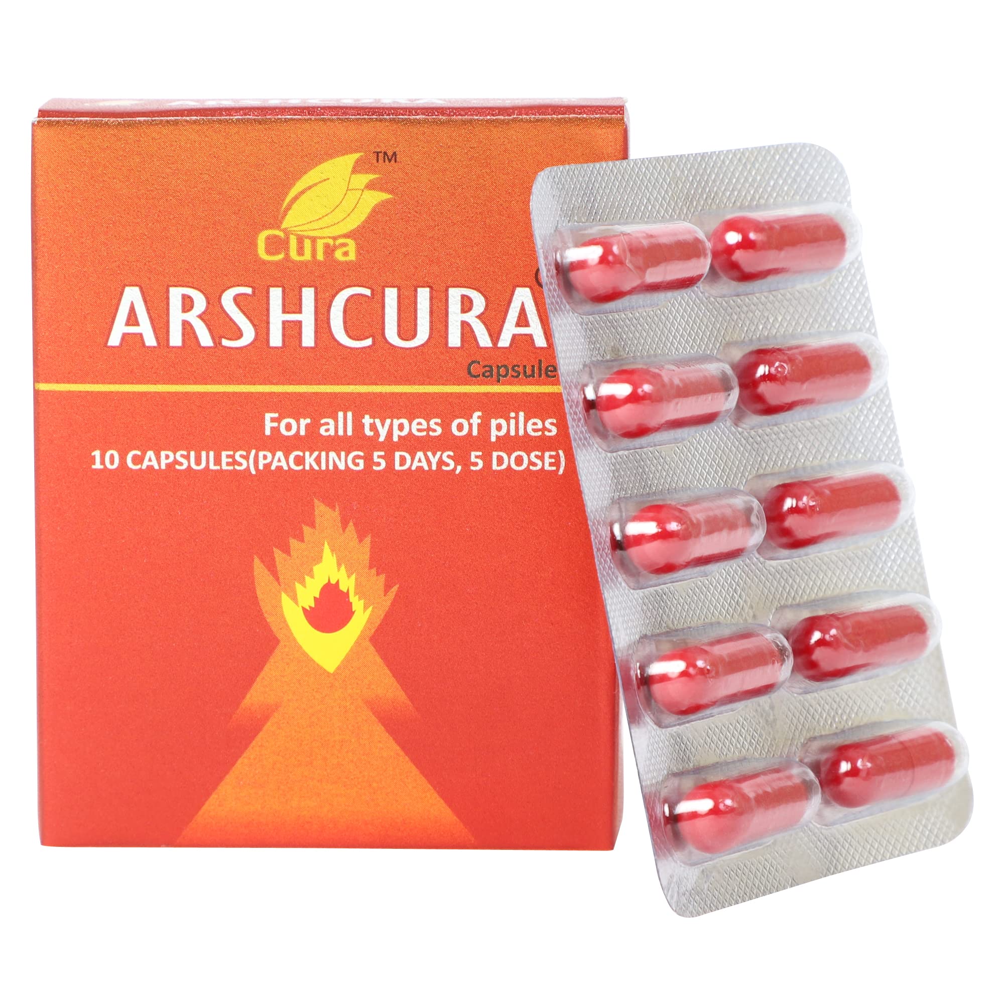 Cura Arsh Cura Capsule | 10 * 2 - (20Capsule), Pack Of 1