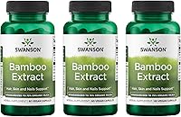 Vista 8 de Swanson Extracto de bambú para cabello y uñas Suplemento de sílice apoya colágeno 300 mg 60 cápsulas vegetales