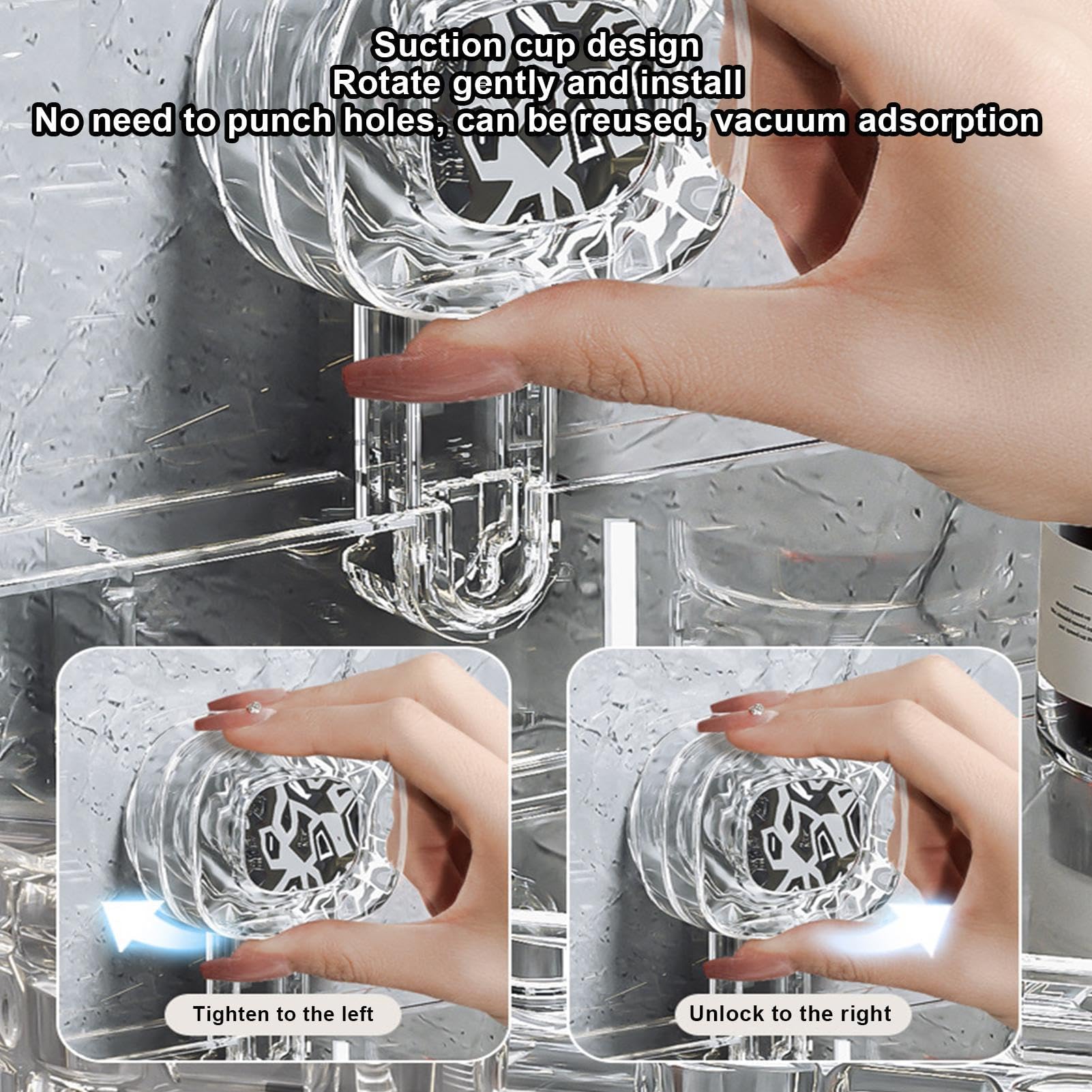 Estante de ducha con ventosa, estante de baño con ventosa, estante de almacenamiento de ducha triangular, organizador de ducha de montaje en pared para almacenamiento de baño, organizador de baño si