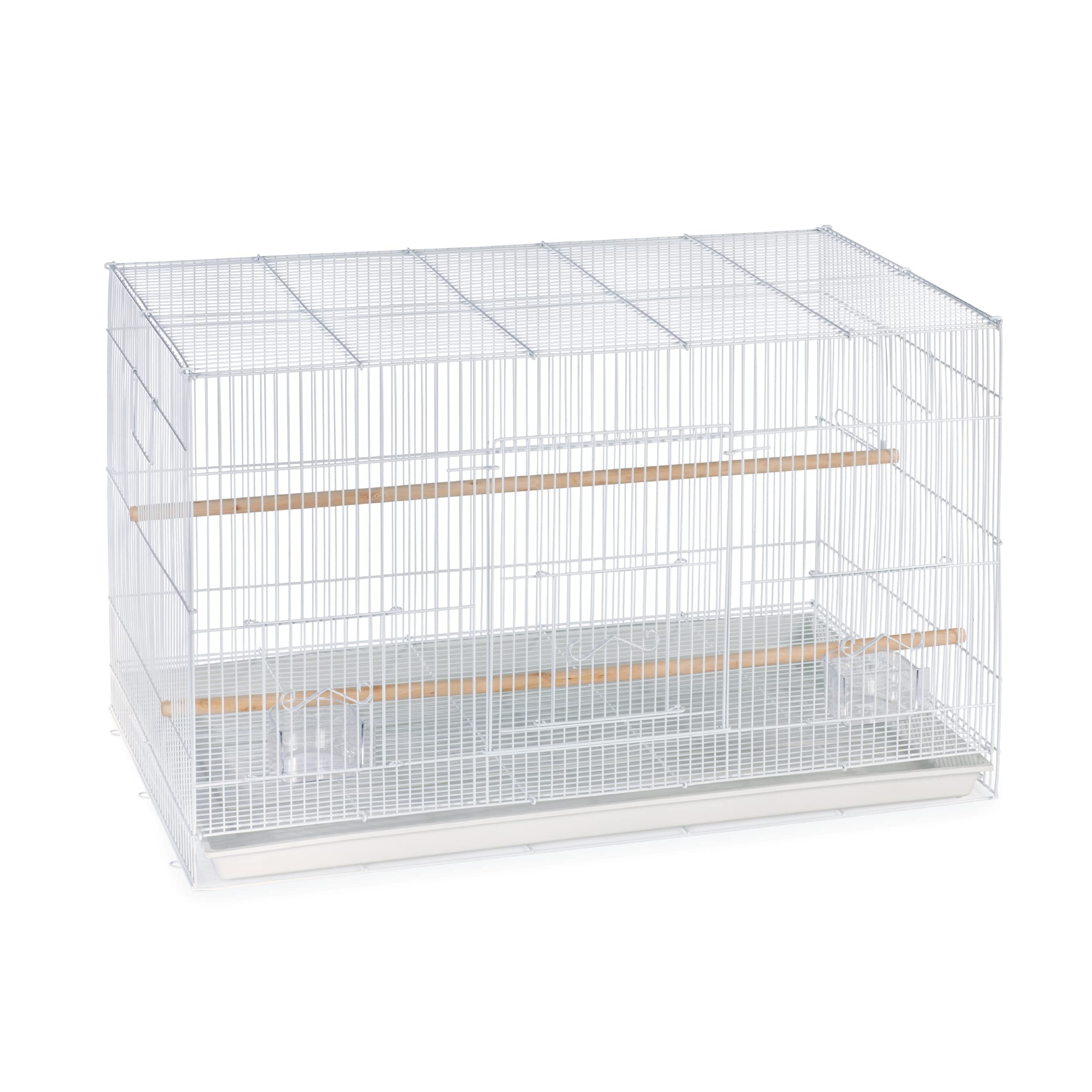 Photo 1 of (dented frame)
Prevue Pet Products Flight Cage Metal Steel Bird Crate, Multi-Bird Home Stackable Cage for Birds, Home Crate for Extra-Small Pet Parakeets, Finches, and More, White