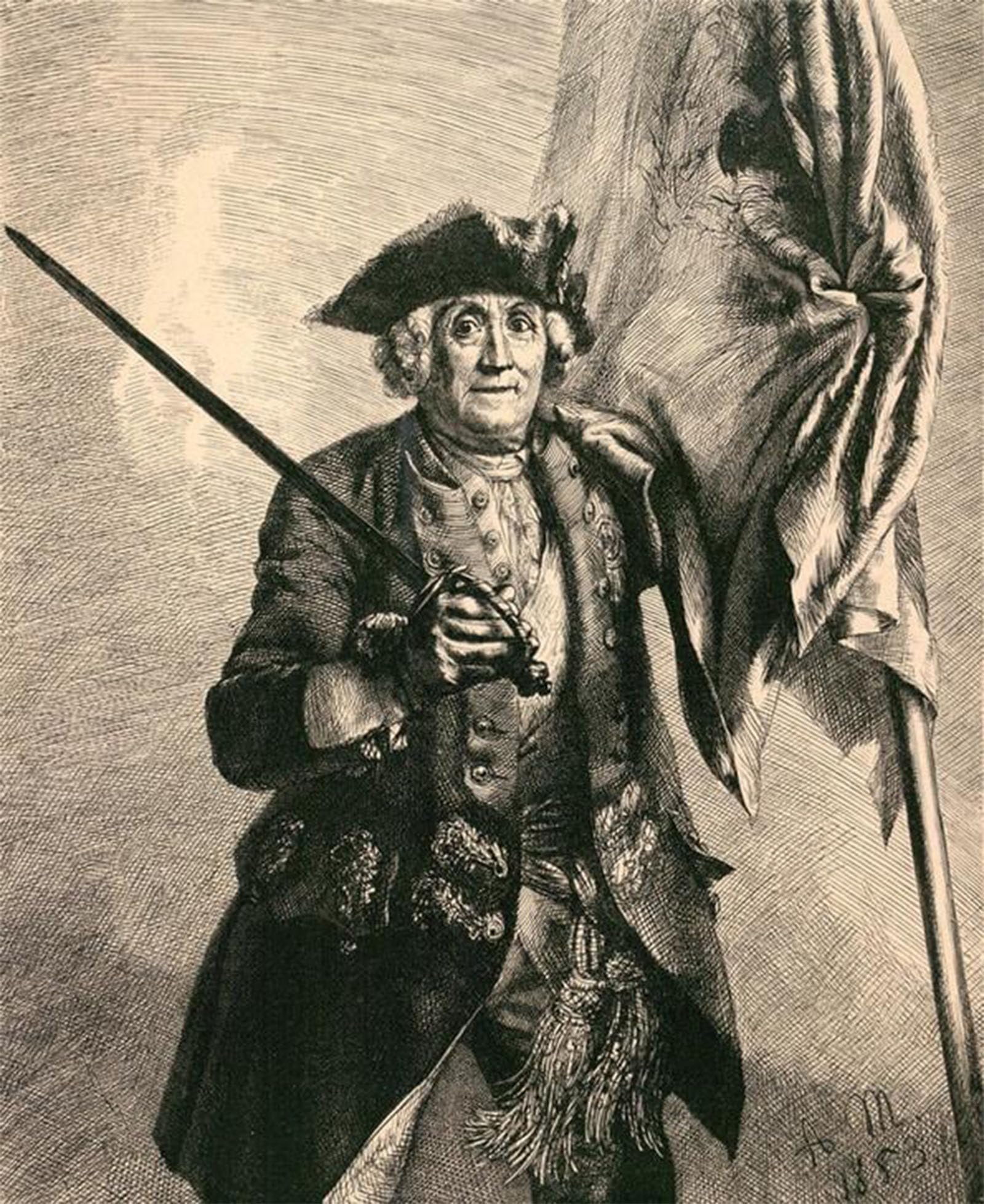 Tableau abstrait Adolf Menzel avec impression haute définition sur toile - 5