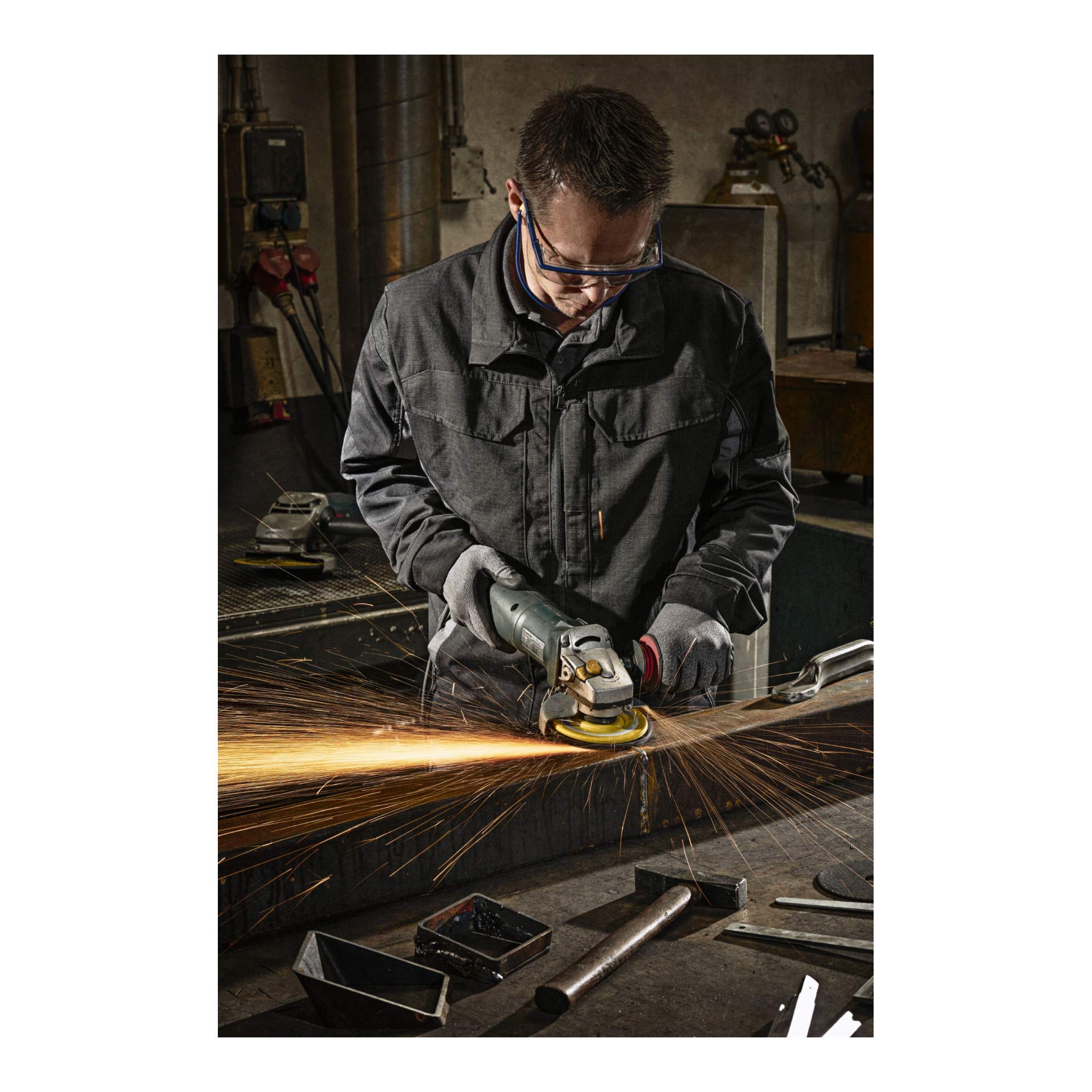 Klingspor 321678 SMT 925 SPECIAL, Schleifmop Scheibe, SPECIAL, Verpackungseinheit 10, 125X22,23, 60 x forma O, 10