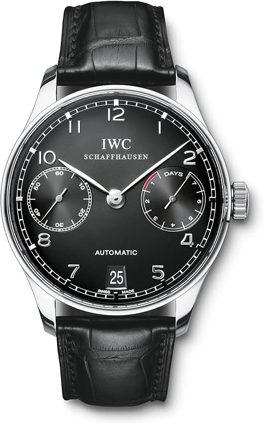 Amazon.com: IWC New IW500109 Portuguese Automatic 42mm Black Leather  Box/Paper/Warranty #IW2 : Clothing, Shoes \u0026 Jewelry