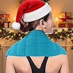 Microwavable Heating Pads 1 Piece Natural Moist Heat Pad for Back Pain, Neck and Shoulders, Nerve, Cramps, Lower Lumbar Relief