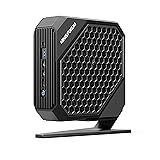 MINIS FORUM HX80G Mini PC,AMD Ryzen 7 5800H Prozessor 8 Kerne bis zu 4,4 GHz,AMD Radeon RX 6600M 32 GB DDR5/512 GB SSD Mini-Desktop-Computer,HDMI/DP Anschluss,USB 3.2×3