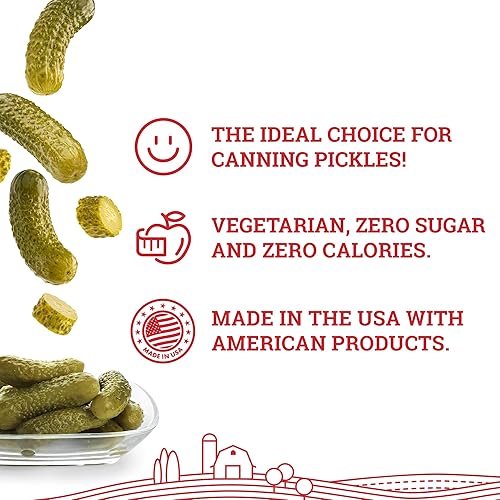 Miniatura 3 de Hoosier Hill Farm Gránulos Pickle Fresh, tarro de 1.5 libras