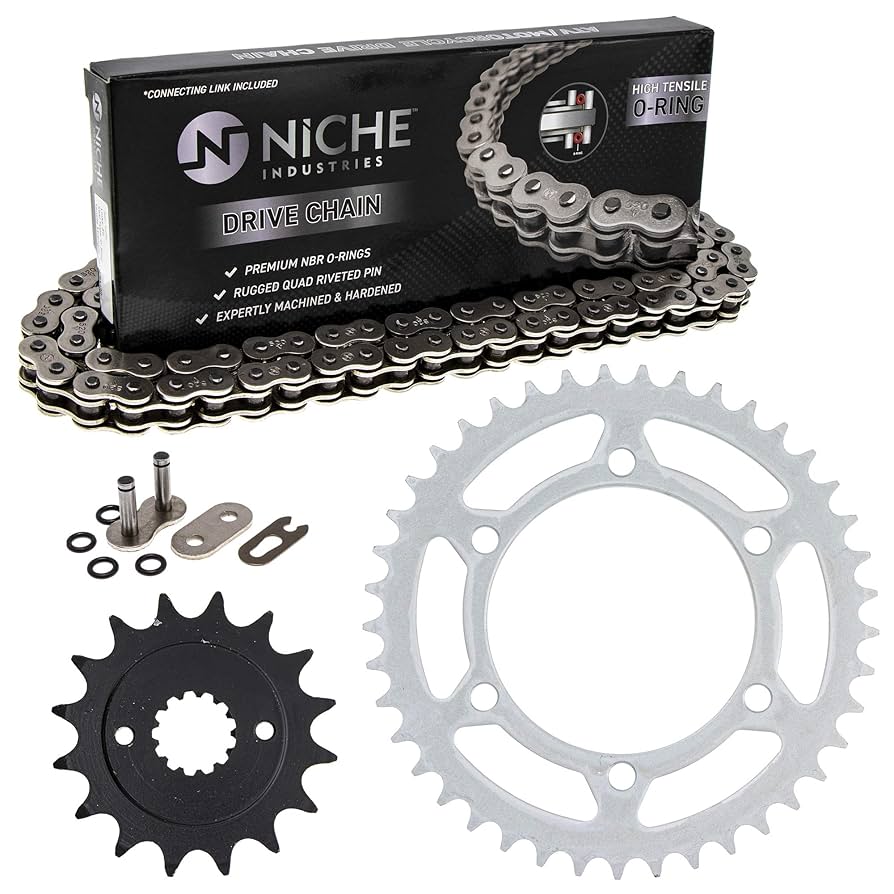 Amazon.com: NICHE Drive Sprocket Chain Combo for Kawasaki