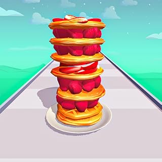 Pancake Stack Rush Healthy Food Art Maker Run 3D - Collect Fruits to Make Perfect Healthy Pancakes Eating Dinner Runner Game