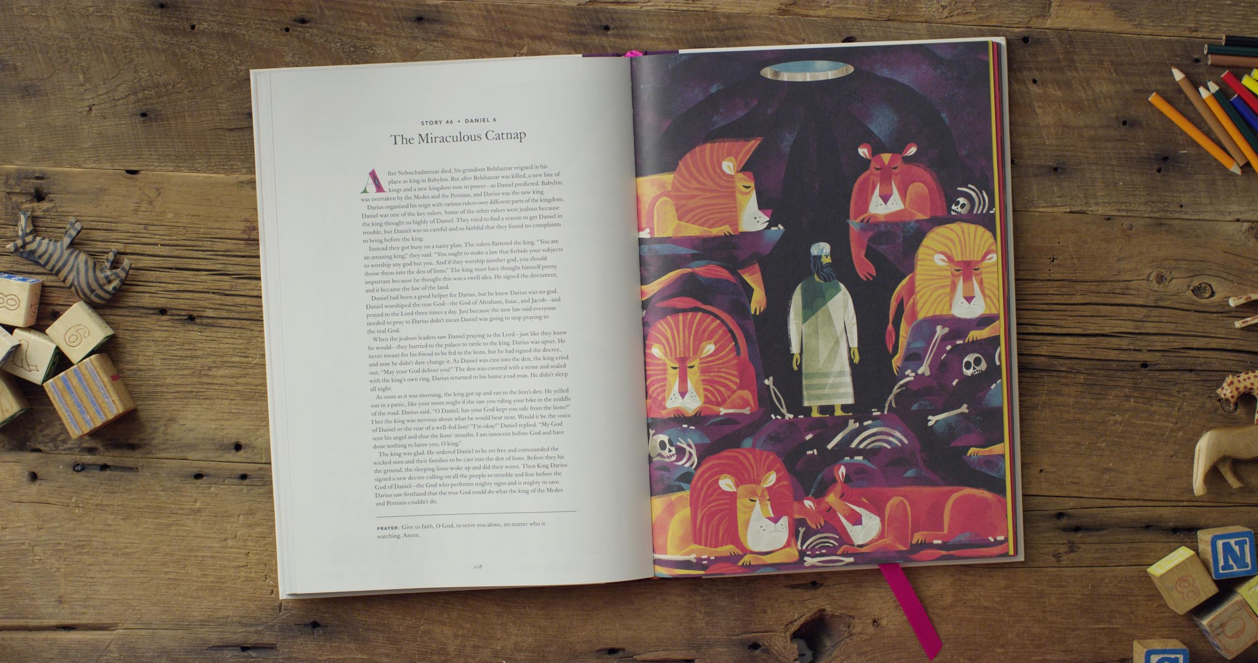 The Biggest Story Bible Storybook (Large Format) - Image 3