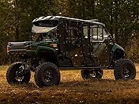 Vista 6 de SuperATV Puertas de cabina compatibles con Yamaha Viking 6 2015-2017, 2015+, EPS, 2016+ See Fitment, 250 veces más fuerte que el vidrio, fácil
