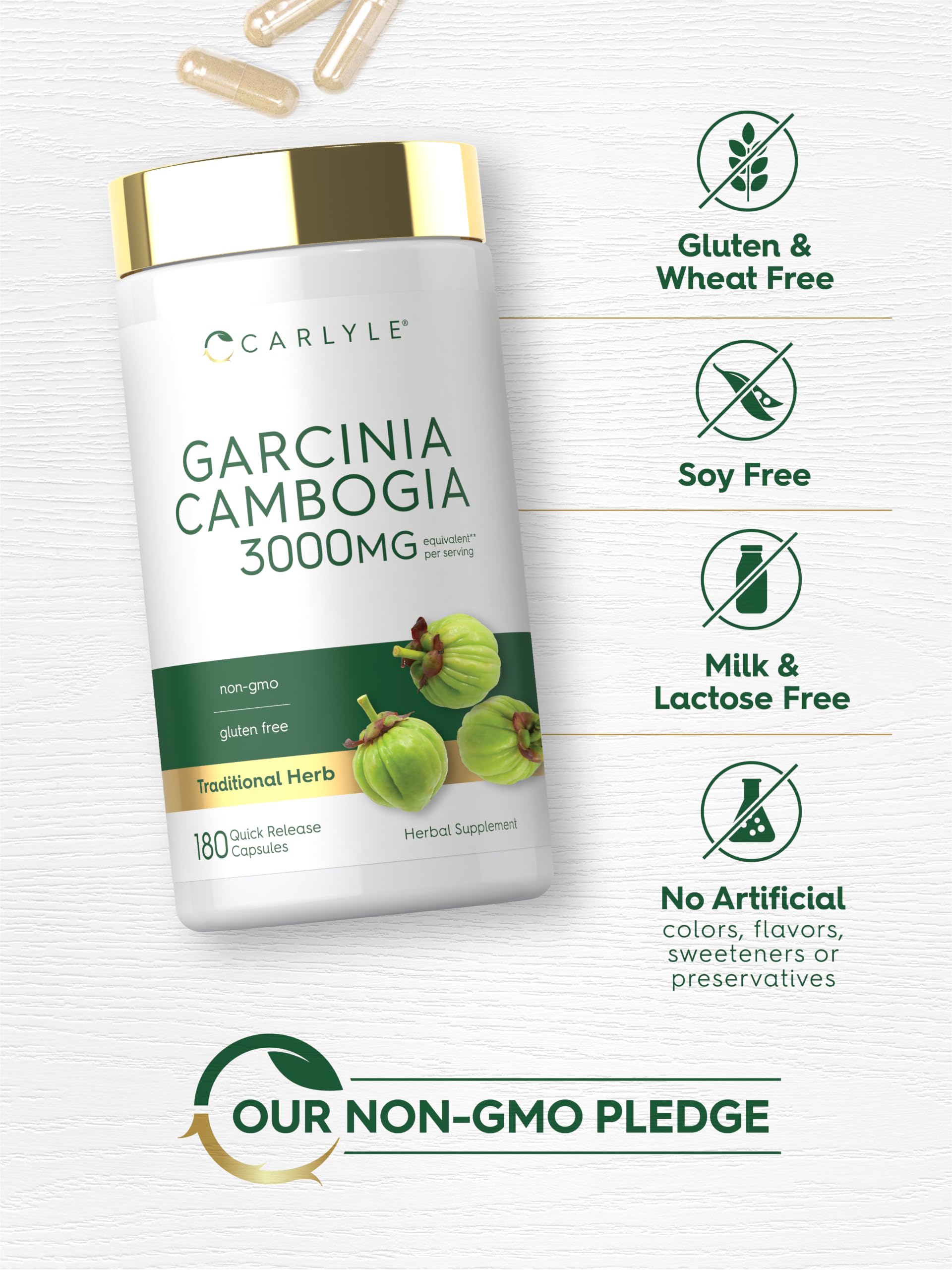 Carlyle Garcinia Cambogia Extract | 180 Capsules — Amazon image 5