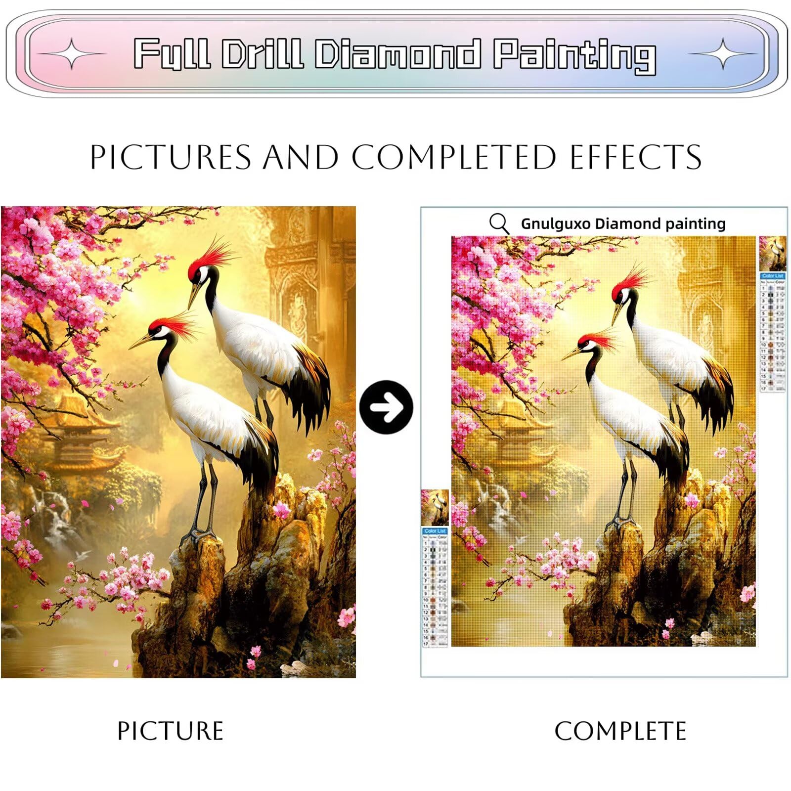 Diamond Painting Erwachsene Uralt 5D Diamond Painting Landschaft Muster DIY Set Erwachsene Anfänger Vollbohrer Diamanten Malerei Stickerei Bastelset für Zimmer Wand Deko Schlafzimmer 70x100cm,Model713