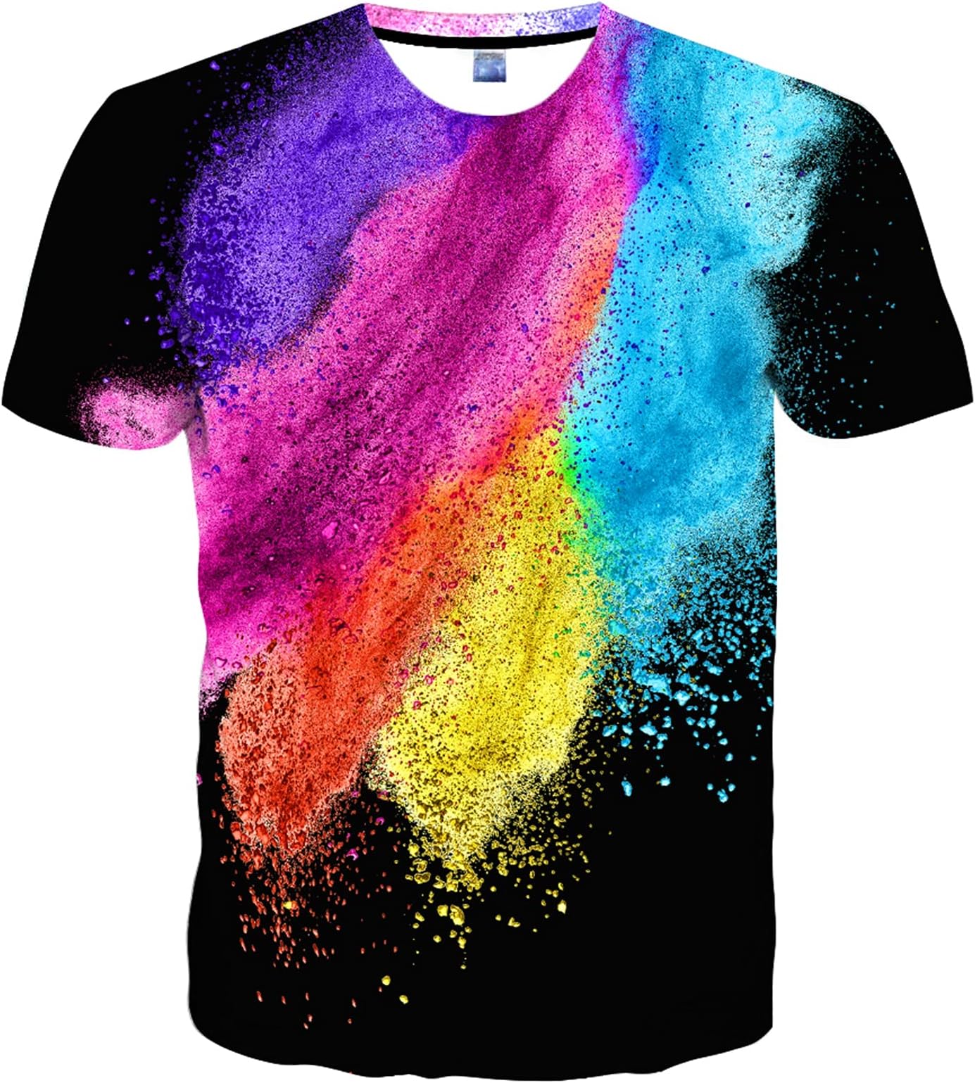 Mens Women Shirts 3D Printed T-Shirt Unisex Casual Short Sleeve Tops Tees for Adult