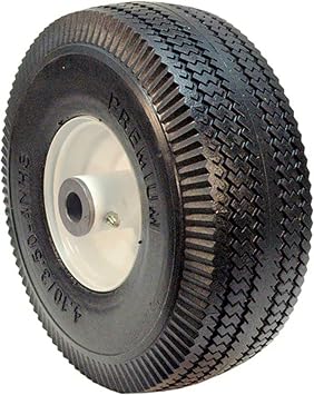 Mr Mower Parts Flat Free Front Wheel Tire Assembly for Toro Time Cutter Z 105-3471 4.10/3.50-4