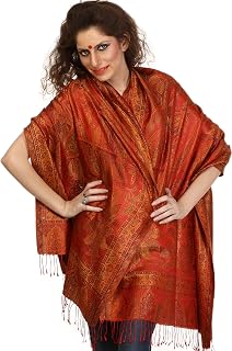 Exotic India Women's Silk Stole Price In India