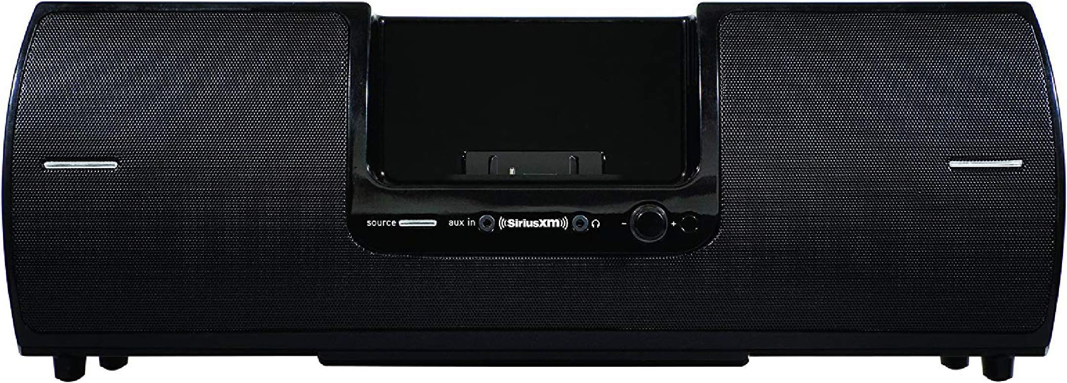 SiriusXM SXSD2 Portable Speaker Dock Audio System for Dock and Play Radios (Black)