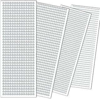 3090pcs Gem Stickers Jewels for Crafts - Self Adhesive Rhinestone Jewel Stickers, Stick on Gems Rhinestones for Crafts, Acrylic Bling Round Stickers, Craft Supplies for Kids 4Sheets 4Sizes White