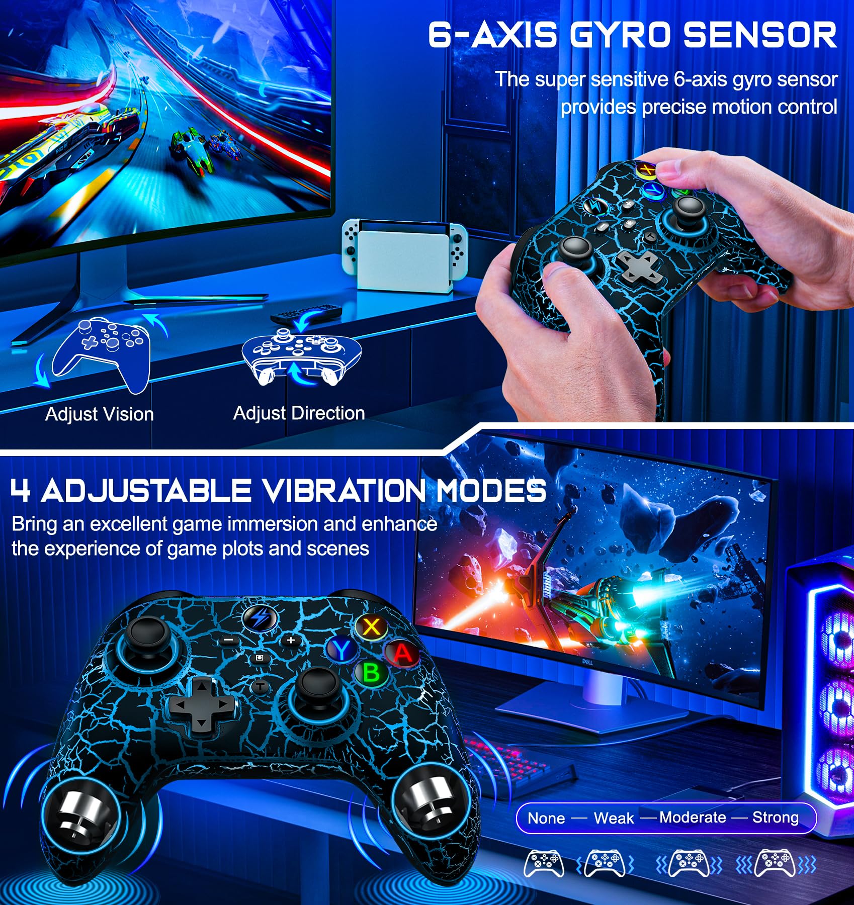 Amazon.com: Wireless Switch Pro Controller for Nintendo