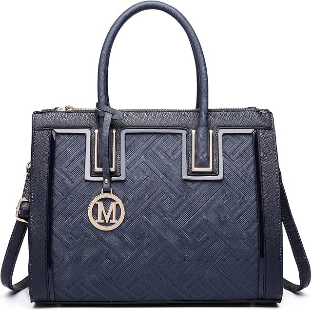 Miss Lulu Handbag For Women Shoulder Top Handle Bag Tote Bag PU Leather Look Fashion
