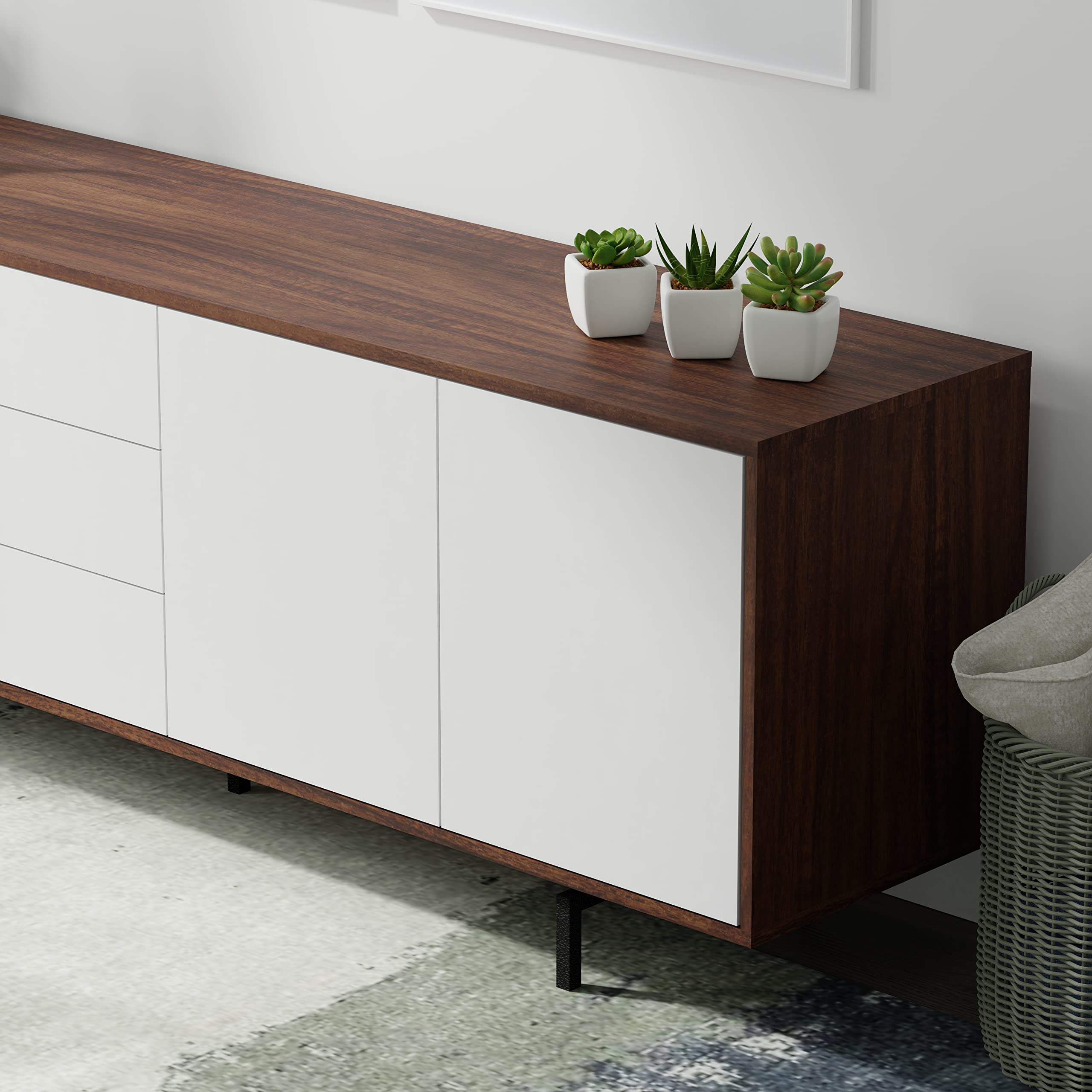 Glenwillow Base Letto EZ-Fold In Acciaio – 75x39x14 Cm, Portata 90kg (Singola) O 188kg (Doppia), Montaggio Senza Attrezzi