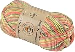10-Pack of Yonkey Monkey Fingering Weight Yarn - 70% Rayon derived from Bamboo, 30% Cotton - Softest Quality for Crocheting and Knitting - Imported