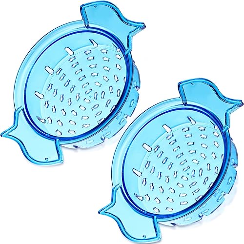 Colador de latas, colador de atún, filtro de colador de latas de alimentos para frijoles, verduras, frutas, atún, azul (1 unidad)