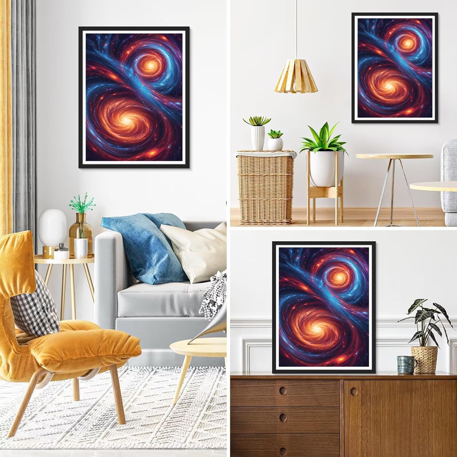 5D Diamond Painting cielo estrellado Diamond Painting 100 x 150 cm, B-387