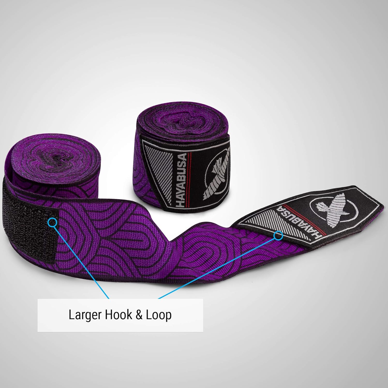 Hayabusa Boxing Hand Wraps Perfect Stretch 4.0 for Men & Women - Purple Lotus, 180 inches : Sports & Outdoors