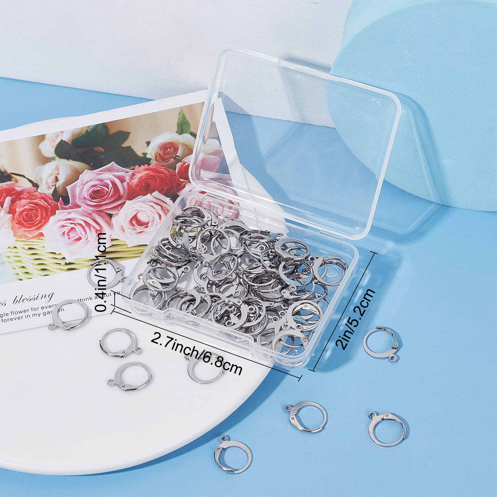 Boucles D'Oreilles Huggie Hoops - Acier Inoxydable - 14mm - Lot De 12 Paires - Hypoallergénique