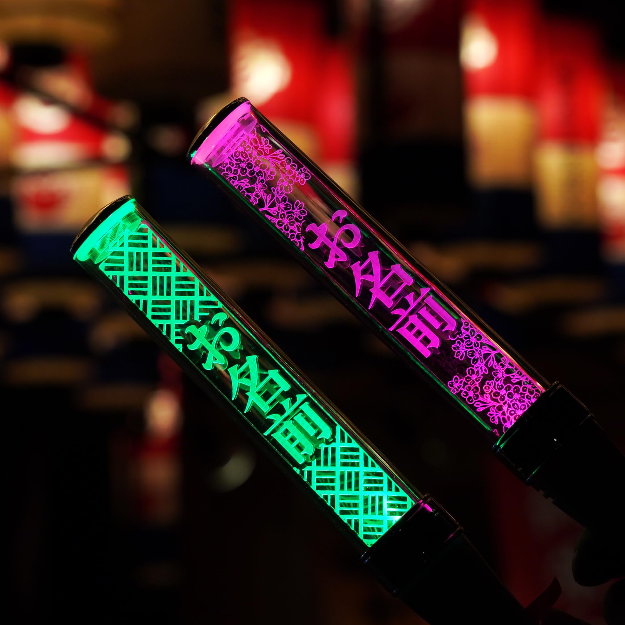 Amazon.co.jp: 【和柄2】背景入り ペンライトプレート キンブレ