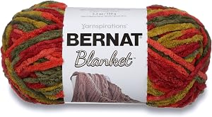 Bernat Blanket Yarn, 5.3 Ounce, Harvest, Small Ball