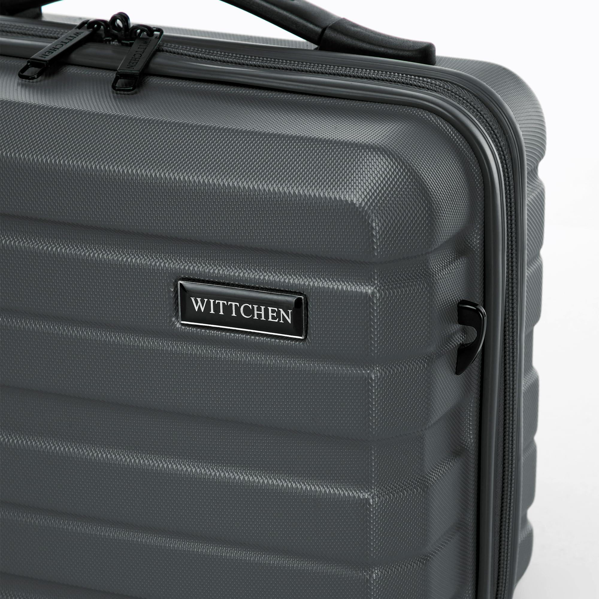 WITTCHEN Comodo Line Maleta de cosméticos Estuche cosmético Bolso de tocador Equipaje ABS Correa extraíble Tamaño XS