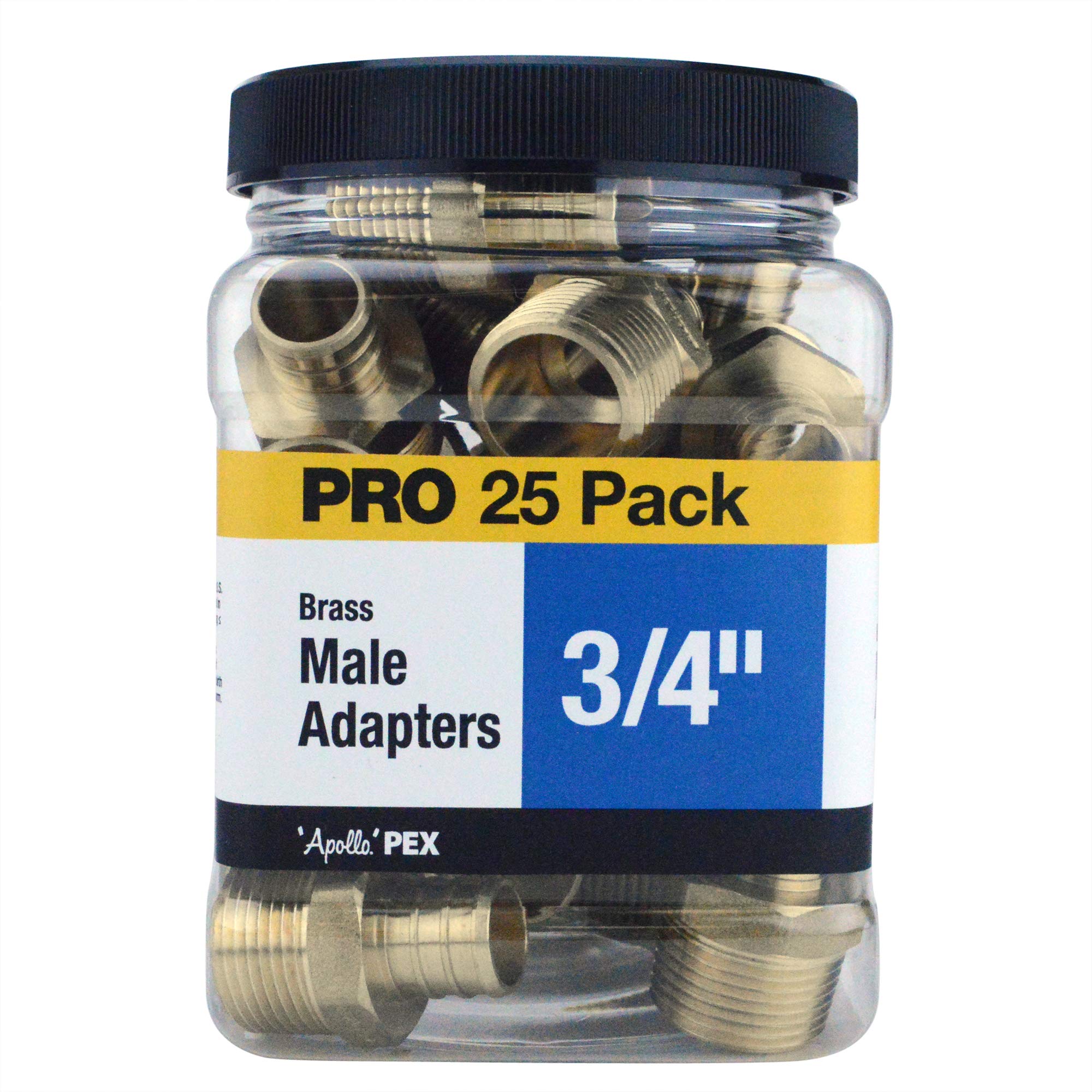 APOLLOValves APXMA3425JR Thread Adapter, Brass