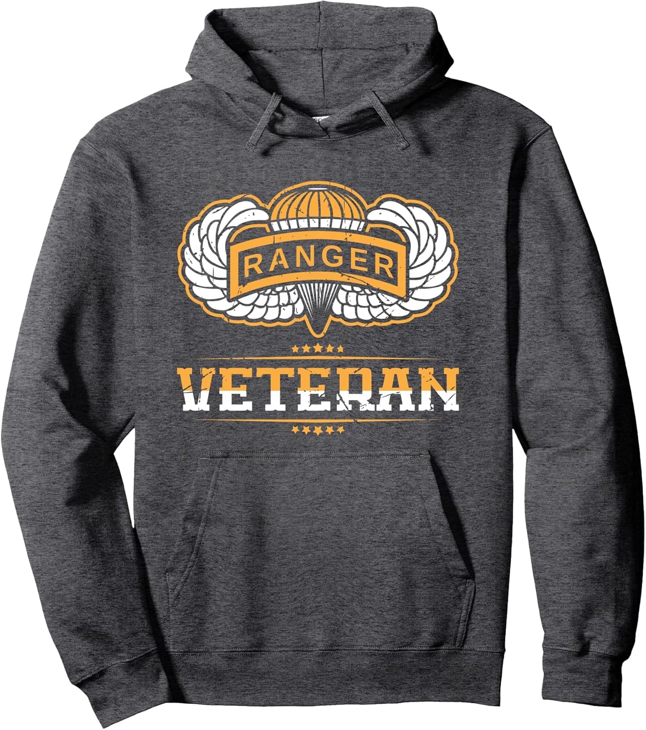 Airborne Ranger Military Veteran Pullover Hoodie