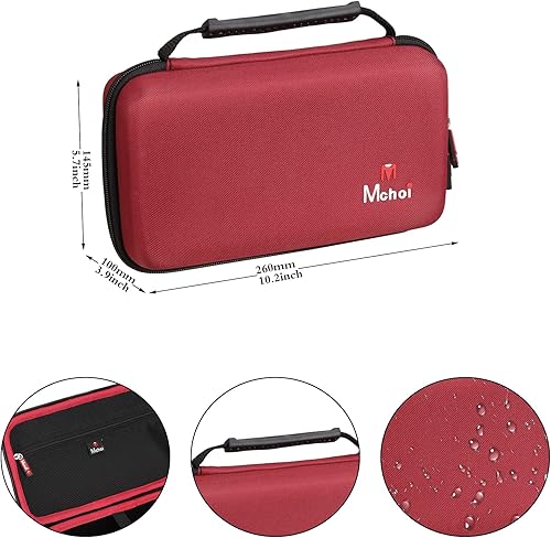 Miniatura 7 de Mchoi Funda rígida portátil compatible con cortapelos inalámbrica Oster Professional, Classic 76, solo funda