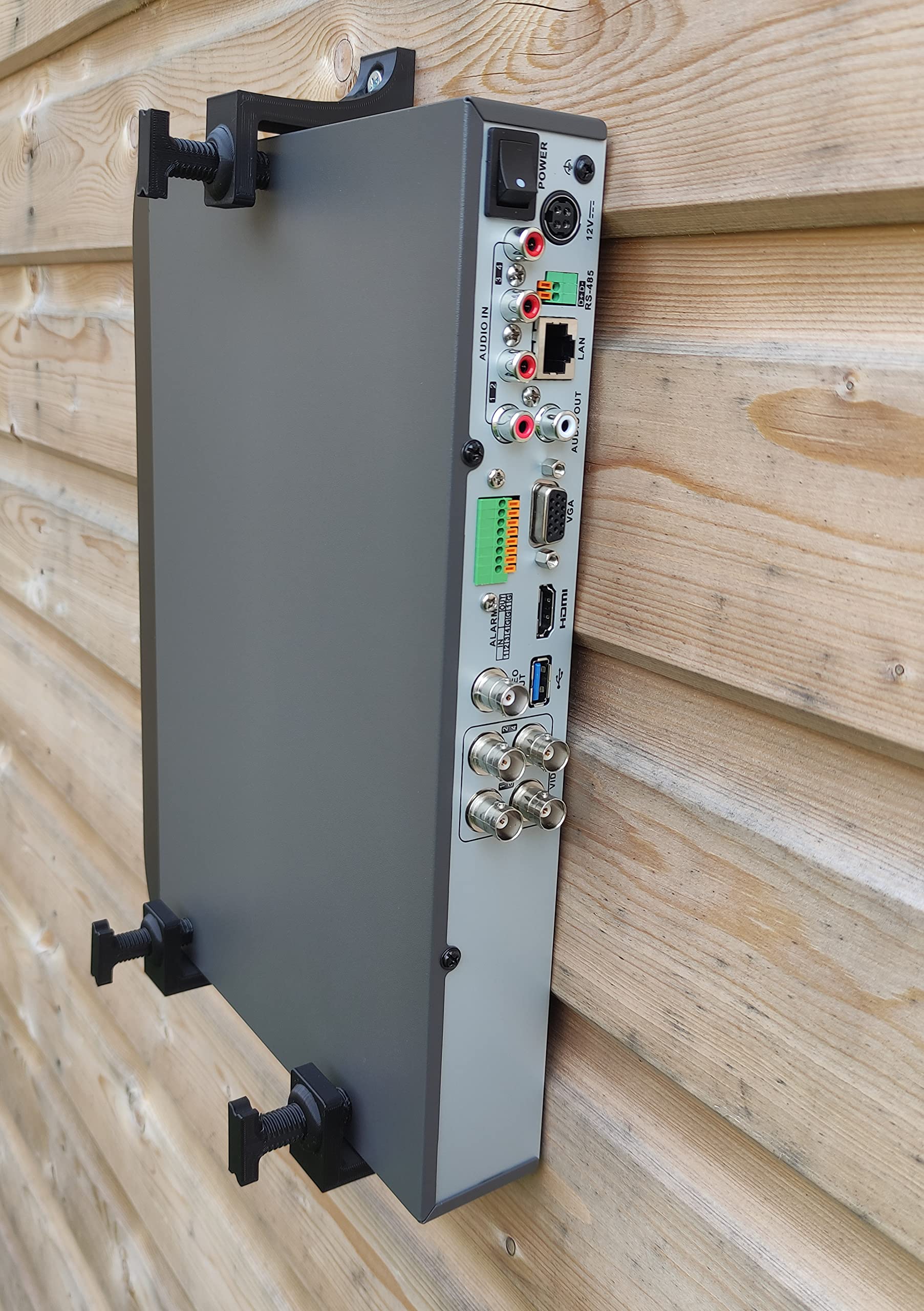 Buy Universal Wall Mounting Brackets Under Desk For DVR NVR CCTV for ...