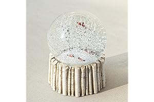 Captivating Cardinal in Snowy Domain: Red Cardinal Snow Globe