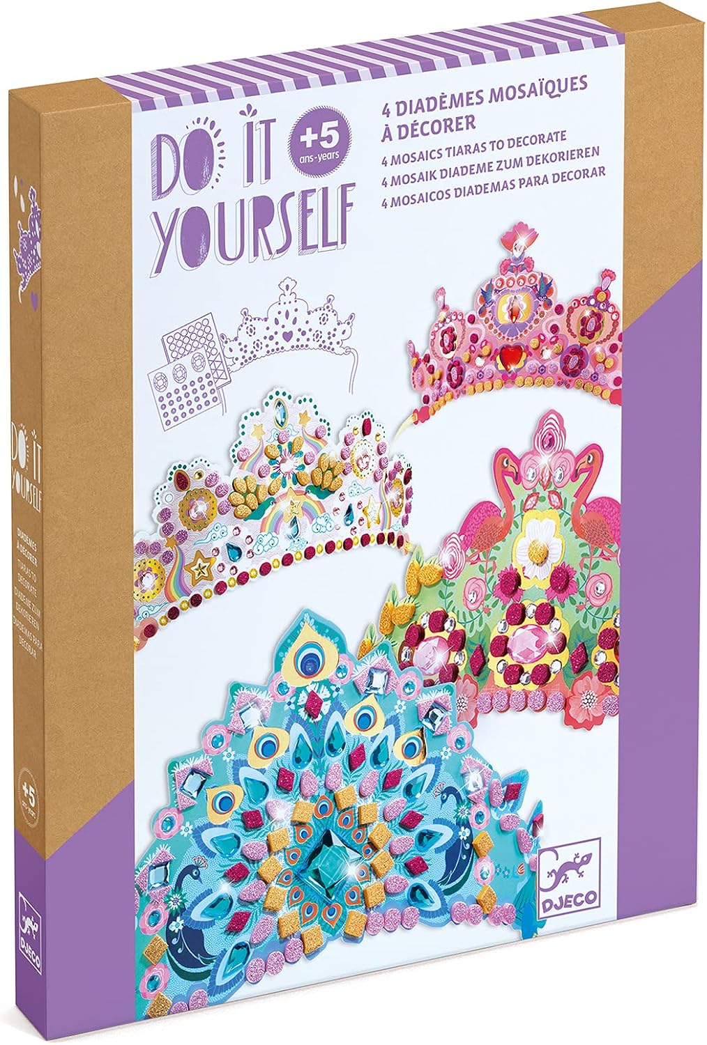Djeco DIY Princess Tiaras