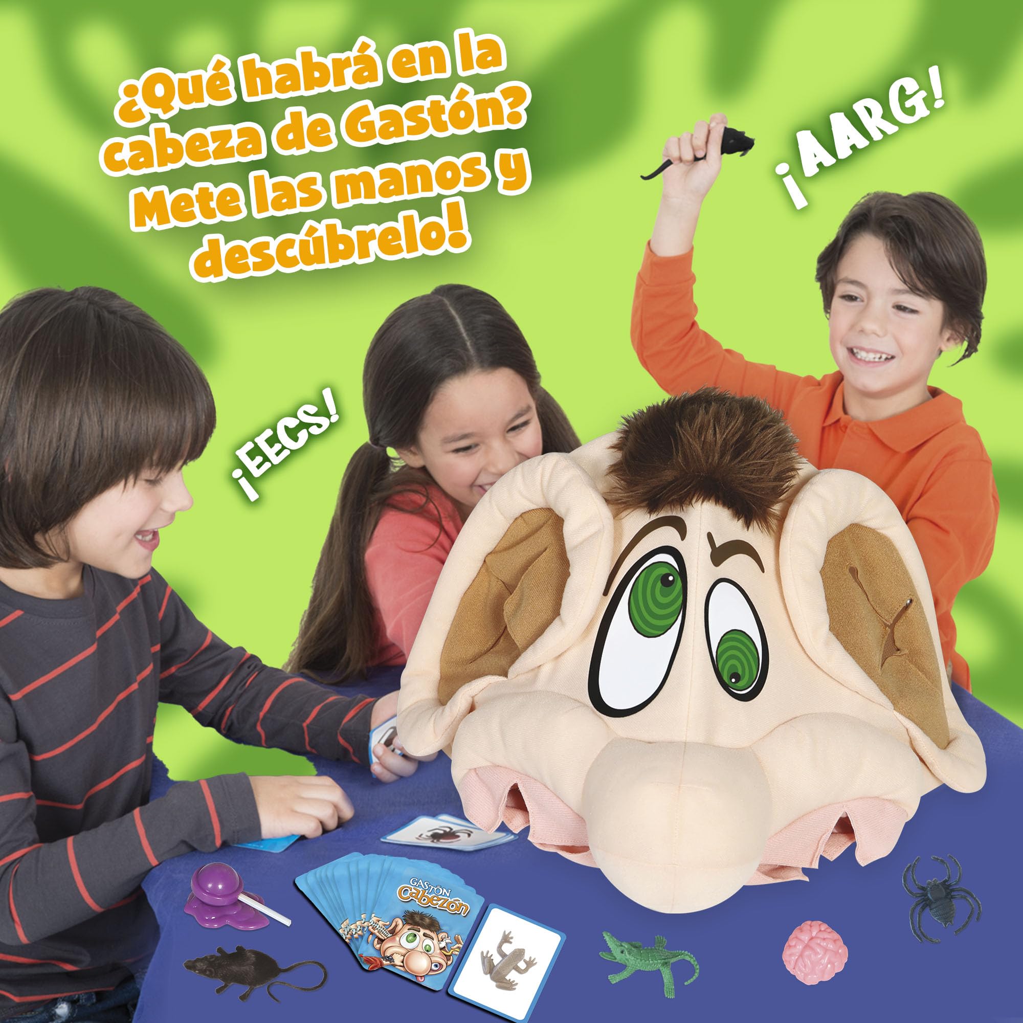 Bizak - Gaston Cabezon - Juego de Mesa para Niños, Juego Preescolar Divertido y Educativo Niños y Niñas - Desarrollo Cognitivo y Coordinación (64558519)