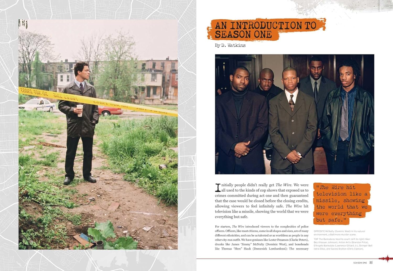 The Wire: The Complete Visual History: (The Wire Book, Television History, Photography Coffee Table Books)      Hardcover – December 20, 2022