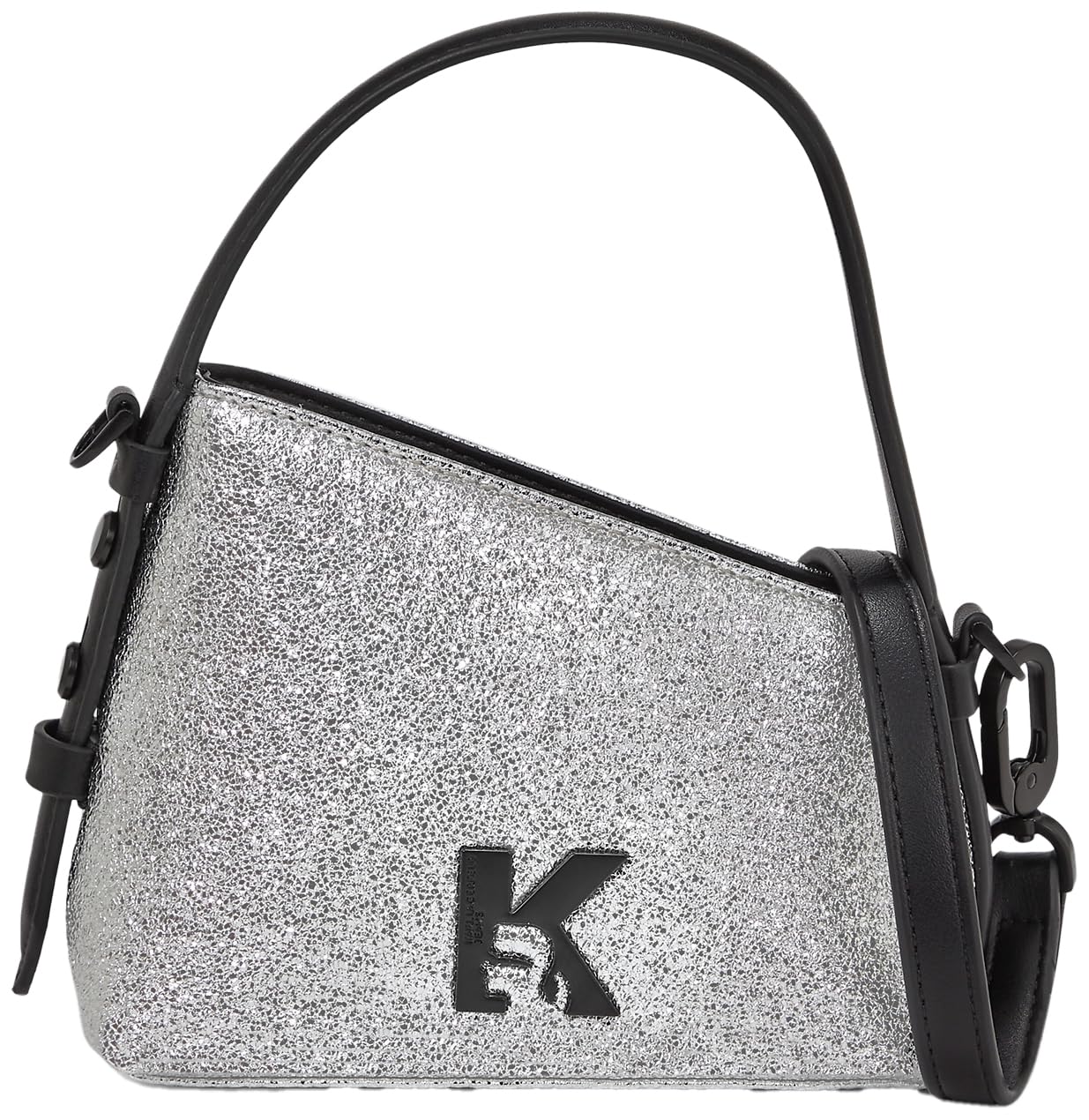 Karl Lagerfeld Jeans, Damska, Geo Mini Bag Leather Shiny,